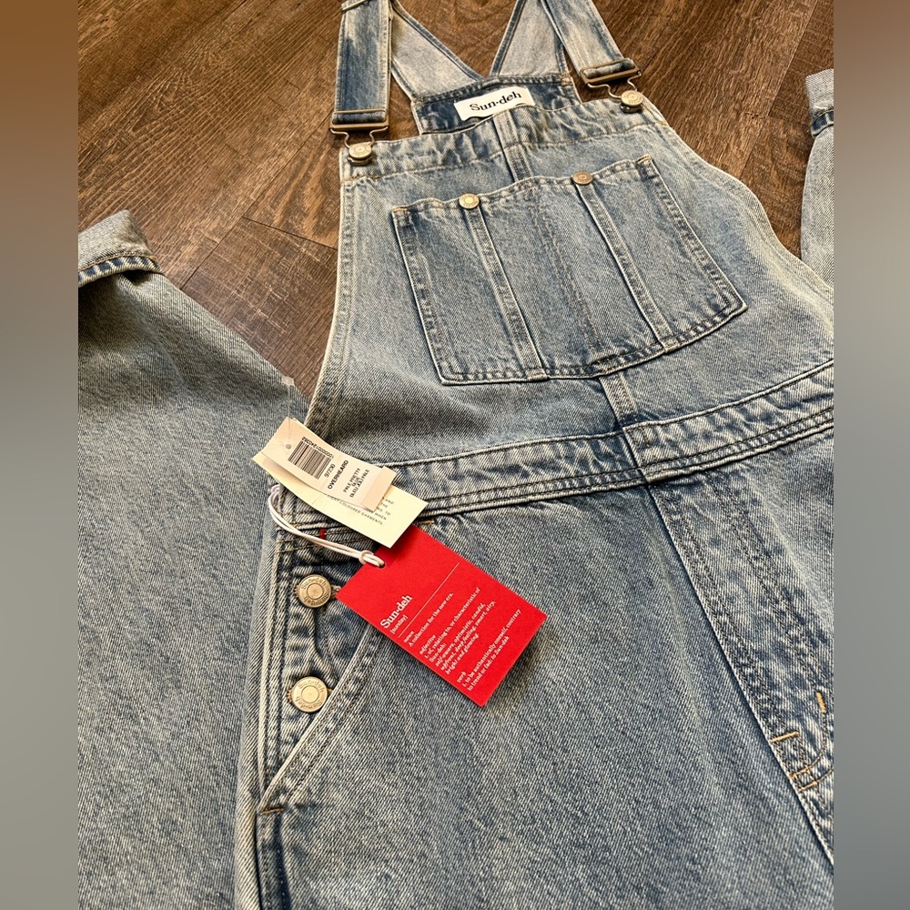 NWT Aritzia Overhead Denim Overall